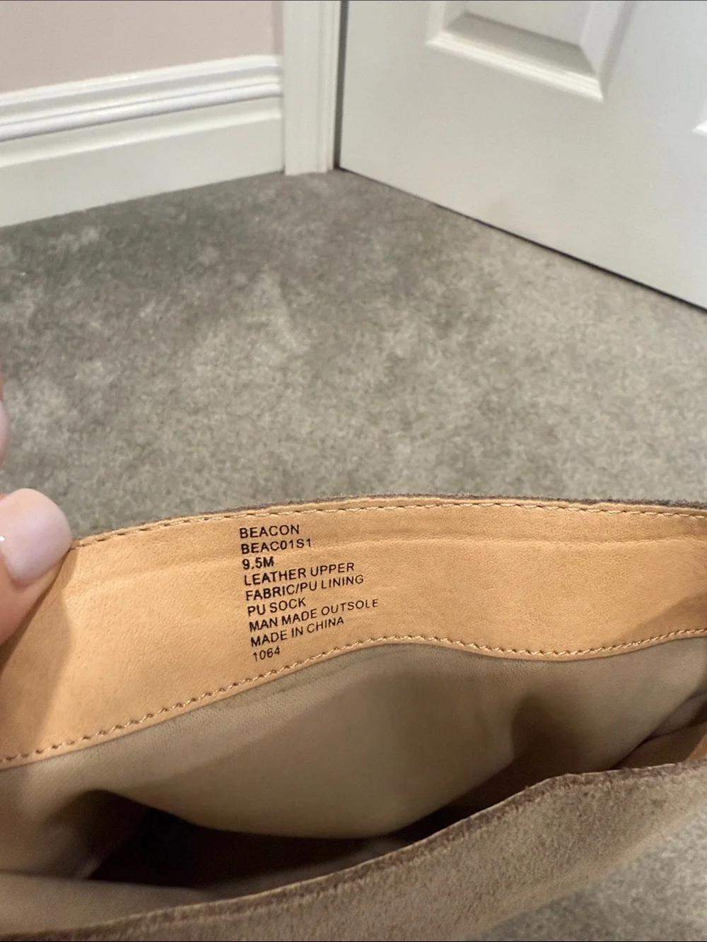 Steve madden Taupe Suede Knee-High Flat Boots - Women